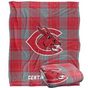 University Of Central Missouri Campus Plaid Spirit Silky Touch Super Soft Throw Blanket 50x60 - 1 of 4