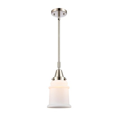Canton - 1 Light Stem Hung Mini Pendant In Industrial Style-11.13 Inches Tall and 6.5 Inches Wide