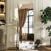Beautyolove 59"L x 16"W Rounded Corner Aluminum Frame Full Body Floor Mirror - 3 of 4