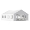 Aoodor 20 x 20 FT. Marquee Party Tent with Church Window Sidewalls ,Waterproof Pavillion Tent ,Outdoor Event Tent,Wedding Party Tent - 2 of 4