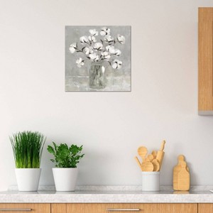 iCanvas Cotton Bouquet by Carol Robinson Canvas Print Wall Art - 1 of 3