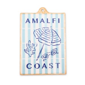 Ceramic Wall Decor Board Amalfi Coast - Bullseye's Playground™ - 1 of 3