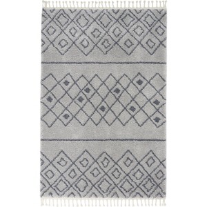 Nourison Diamond Trellis Shag Indoor Area Rug - 1 of 4