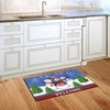 Briarwood Lane Doormat 30x18 Indoor Outdoor American Snowmen Winter For Winter Doormat - 4 of 4
