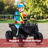 12V Kids Ride On Electric ATV, Ride Car Toy with Bluetooth Audio - 2 of 4