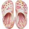 Crocs Kids Classic Glow Marbled Clogs - 3 of 4