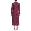 Lands' End Women's Cotton Long Sleeve Midcalf Nightgown - 2 of 3