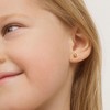 Girls' Classic Ball Screw Back 18k Yellow Gold Earrings - In Season Jewelry - 3 of 4