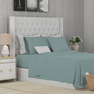 800 Thread Count Cotton Rich Sateen Sheet Set - Color Sense