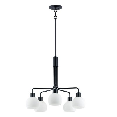Maxim Lighting Coraline 5 - Light Chandelier in  Black