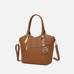 MKF Collection Hazel Handbag Vegan Leather Women’s Tote by Mia K - 1 of 4