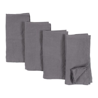 Kaf Home Overbrook Chambray Napkins Set Of 8 : Target