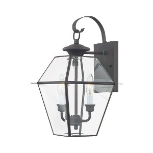 Livex Lighting Westover 2 - Light Wall Light in  Charcoal - 1 of 2
