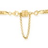 Ross-Simons Italian 18kt Gold Over Sterling Magnetic Bracelet Clasp Converter With Safety Chain - 3 of 4