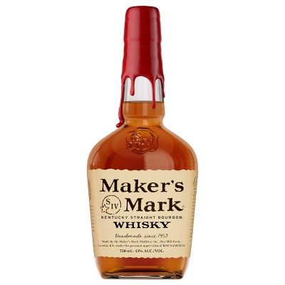 Maker's Mark Kentucky Straight Bourbon Whisky - 750ml Bottle