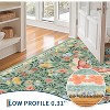 Washable Hallway Runner Rug, Non-Slip Low Pile Farmhouse Carpet, Soft Indoor Floor Mat for Bedroom, Laundry - 4 of 4