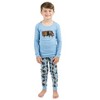 Leveret Cotton Kids Two Piece UPS Truck Pajamas - image 2 of 3