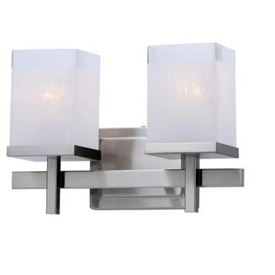 Maxim Lighting Tetra 2 - Light Vanity in  Satin Nickel