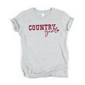 The Juniper Shop Country Girl Heart Girls Short Sleeve Tee - 1 of 2