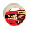 Scotch 3750 Commercial Grade Packaging Tape with ST-181 Pistol-Grip Dispenser, 3" Core, 1.88" x 54.6 yds, Clear, 36/Carton - 3 of 4