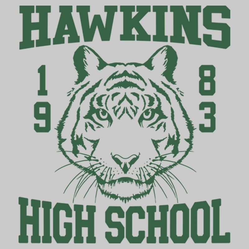 Men's Stranger Things Hawkins High School Tiger 1983 Sweatshirt, 2 of 5