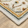 Oriental Weavers Alfresco 28407 Ivory/ Charcoal Indoor Area Rug - 3'6" x 5'6" - 2 of 4