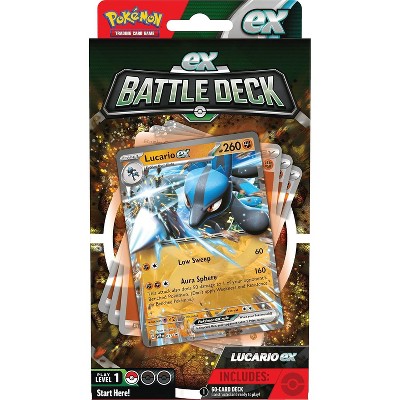 Pokemon TCG: Lucario ex Battle Deck (Ready-to-Play 60-Card Deck)