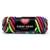 Red Heart Super Saver Yarn 3 Pack-Neon Stripes - 2 of 4