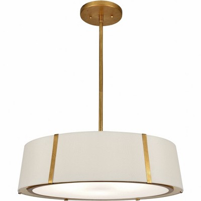 Crystorama Lighting Fulton 6 - Light Chandelier in  Antique Gold
