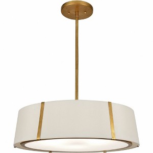 Crystorama Lighting Fulton 6 - Light Chandelier in  Antique Gold - 1 of 4
