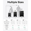 LUGGEX Luggage with Spinner Wheels,Expandable PC Hard Shell Checked Suitcase with Front Opening,Lightweight - 2 of 4