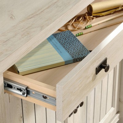 Chalked Chestnut Adjustable Shelving Office Cabinet