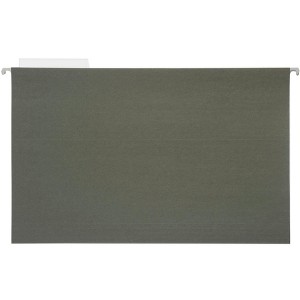 Pendaflex Essentials Hanging File Folder, 1/5 Cut, Legal Size, Standard Green, Pack of 25 - 1 of 1