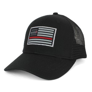 Case IH US Flag Salute Cap with Black Mesh Back 654686 - 1 of 3