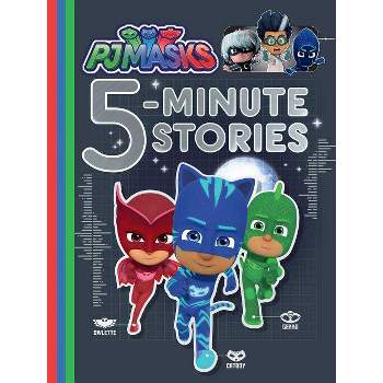 Pj Masks 5-Minute Stories - by Various (Hardcover)