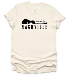 Simply Sage Market Women's Take Me To Nashville Short Sleeve Graphic Tee - 1 of 2