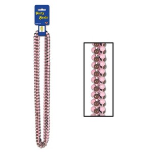 Beistle Party Beads - Small Round, 7mm x 33", (36/Pkg) Multicolored - 1 of 1