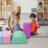 Soft Toddlers Climbing Toys, Baby Foam Climbing Blocks for Babies Toddlers, Indoor Climb and Crawl Activity Play Set - 2 of 4