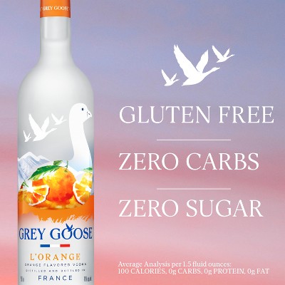 Grey Goose Orange Vodka - 750ml Bottle