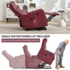 KTMBDW Single Motor Power Lift Recliner Chair with Massage and Heat for Elderly People, USB Port - 4 of 4