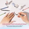 5 Pcs Nail Art Sculpture Pen Acrylic Dual Tipped Brushes - 3 of 4