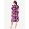 Dreams & Co. Plus Size Short T-Shirt Lounger - 3 of 4