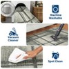 Modern Washable Area Rug, Geometric Pattern Throw Carpet with Non Slip Backing, Low Pile Stain Resistant Floor Carpet for Dorm Office Decor - 4 of 4
