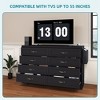 8 Drawers Dresser Vintage Double Dresser Chest of Drawers USB Power Station - 4 of 4