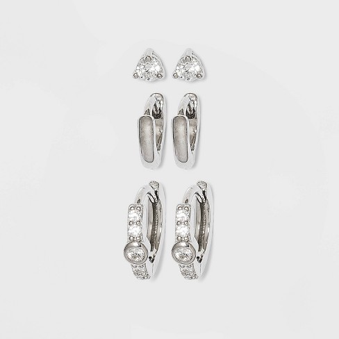 Target cubic deals zirconia earrings