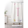Deny Designs April Lane Art Simple Bow Monogram Memory Foam Bath Mat - 4 of 4