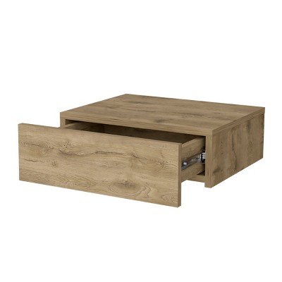 GlasFlength Nightstands Modern Nightstand Bedroom Nightstand Elegant Bedside Table with Drawer for Living Room, Beige, 15.7"*13.4"*5.1"