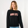 Simply Sage Market Women's Graphic Sweatshirt Curved Mom Life - 2 of 4