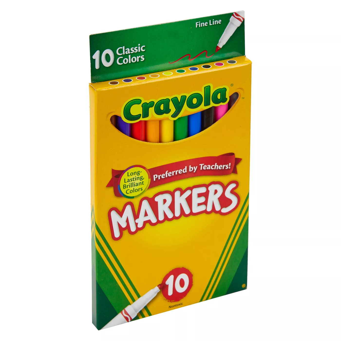 Crayola 10ct Fine Line Markers Classic Colors - image 2 of 3