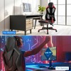 Costway Gaming Chair Swivel Computer Office Chair w/ Adjustable Mesh Back - 4 of 4